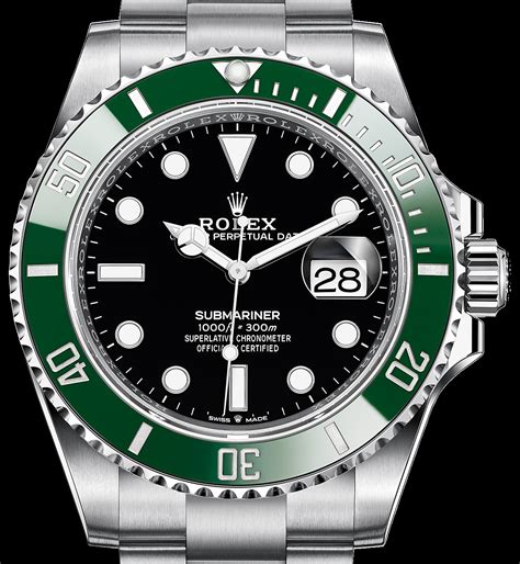 rolex submariner green ceramic|勞力士綠水鬼官網.